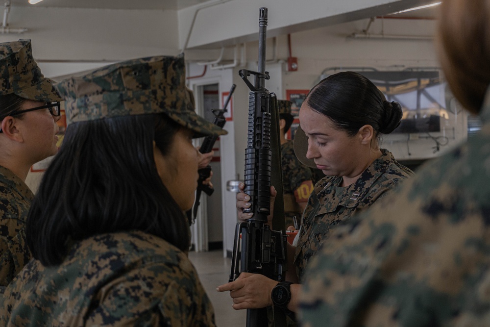 Charlie Company Series Commander Inspection