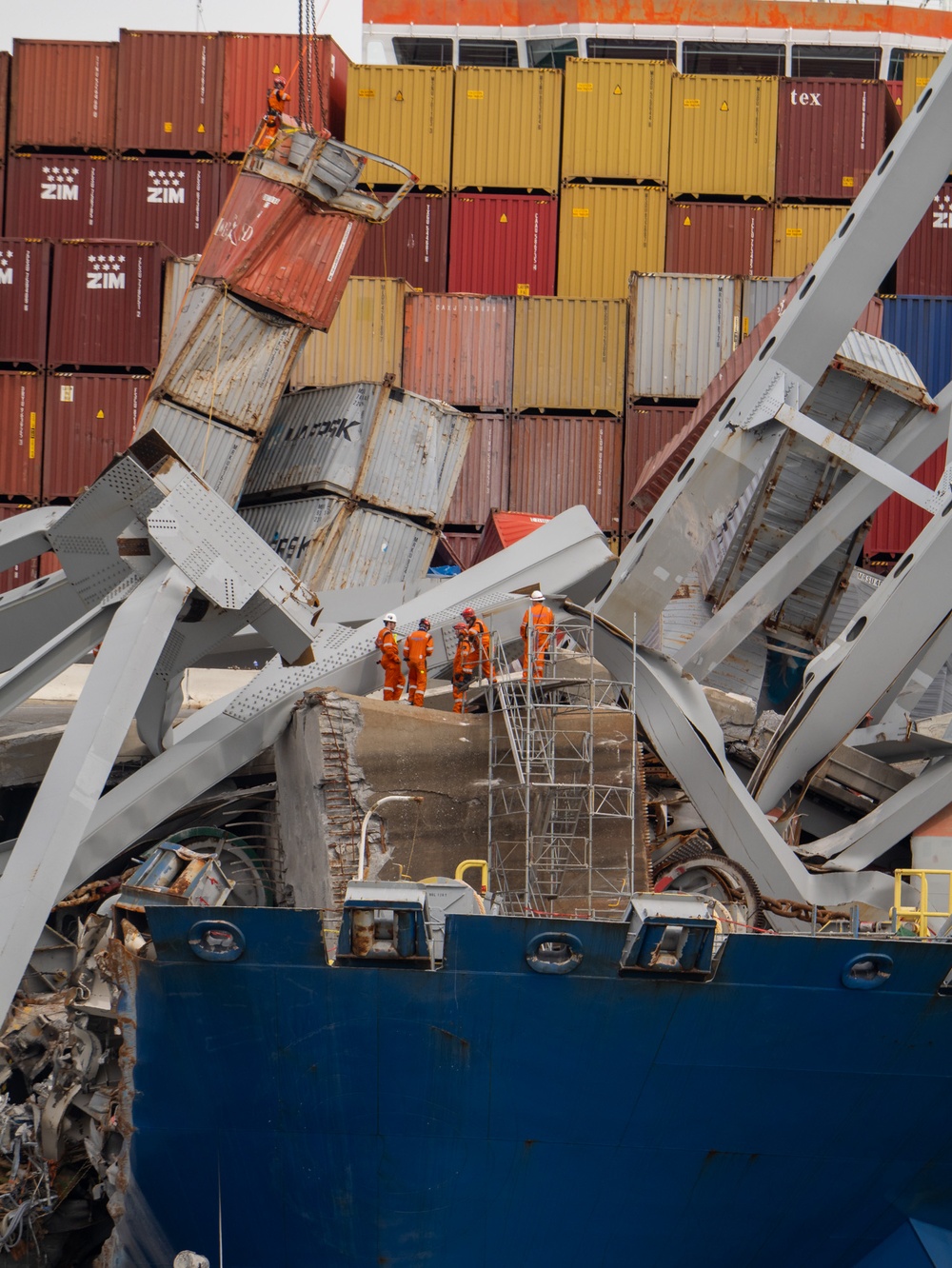 Unified Command continues salvage operations at Key Bridge Response 2024 incident