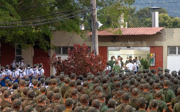U.S. Marines Corps Recruit Training Subject Matter Experts attend SMEE in CIAMPA, Brazil