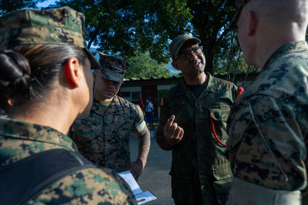 U.S. Marines Corps Recruit Training Subject Matter Experts attend SMEE in CIAMPA, Brazil