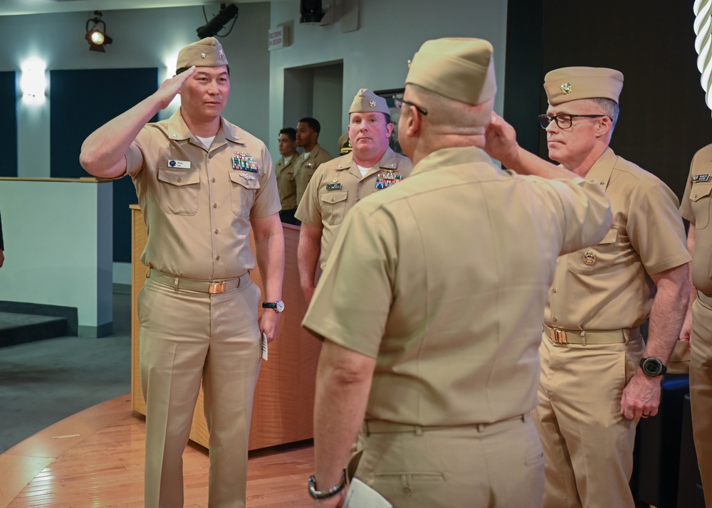 ONI Hosts Navy Reserves Change of Command