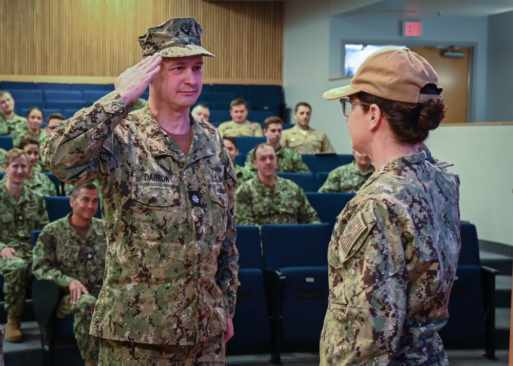 ONI Hosts Navy Reserves Change of Command