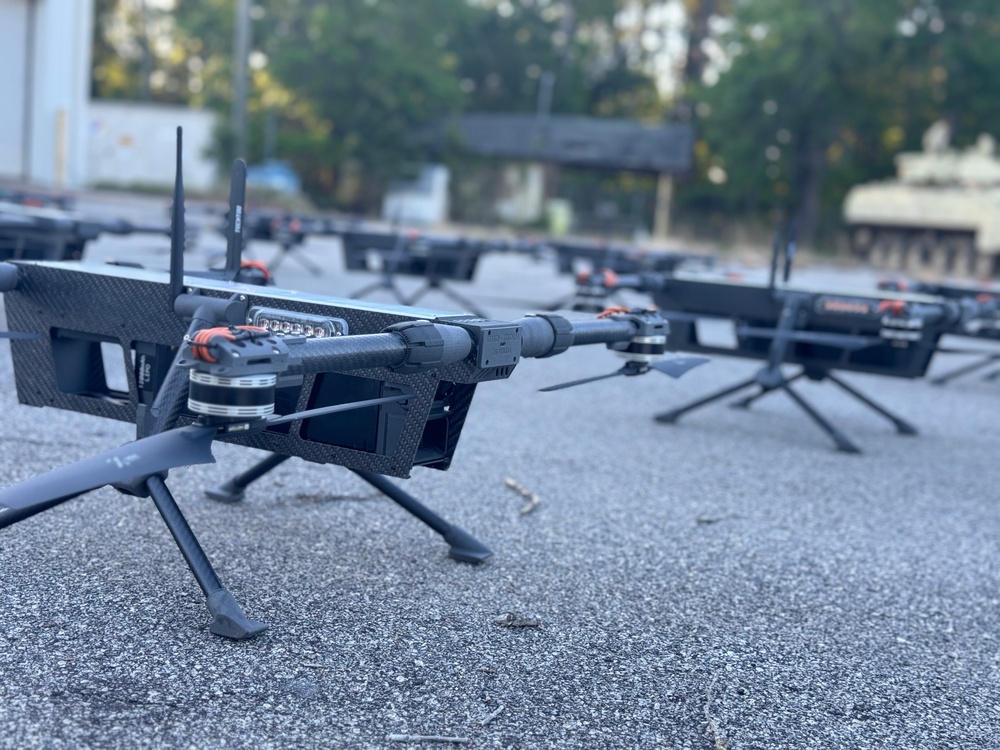 Marne Focus 2024 drone swarm