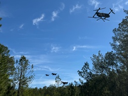 Marne Focus 2024 drone swarm