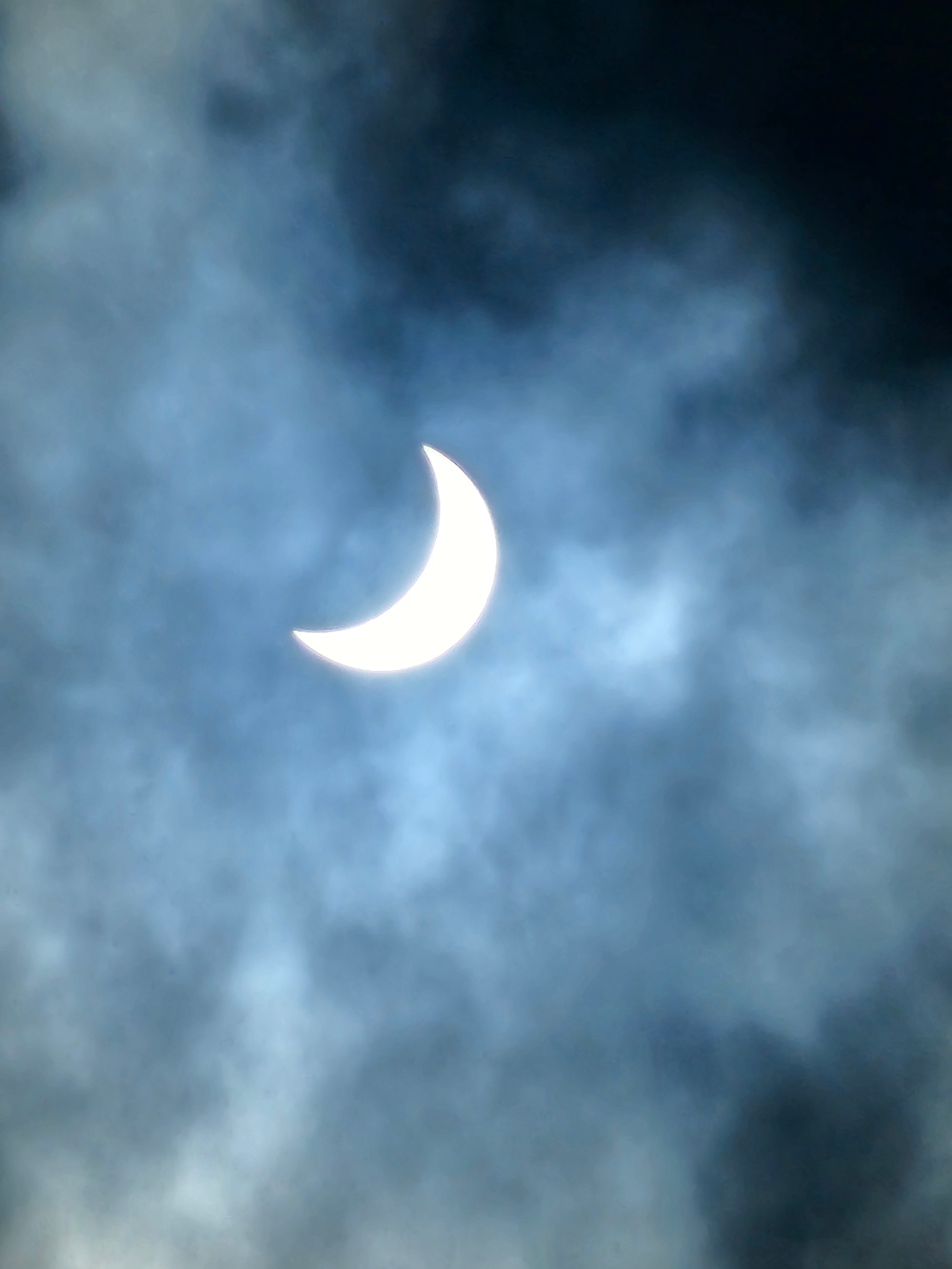 Observing a solar eclipse at Fort McCoy