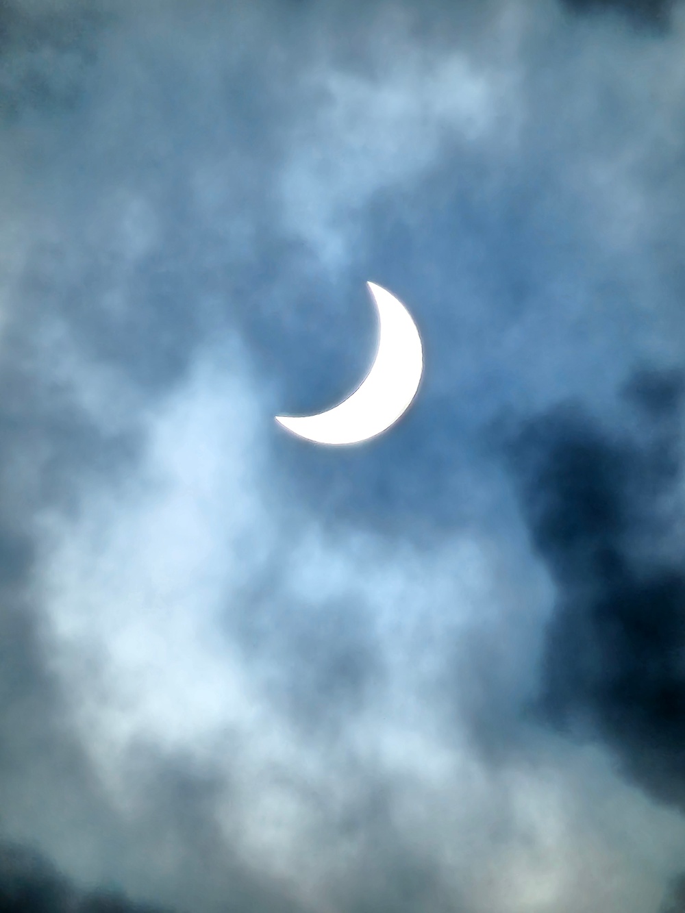 Observing a solar eclipse at Fort McCoy