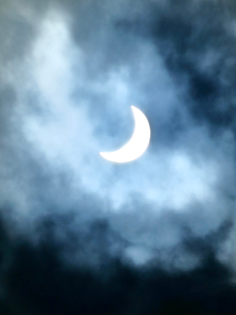 Observing a solar eclipse at Fort McCoy