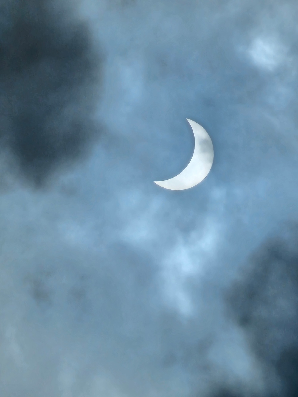 Observing a solar eclipse at Fort McCoy