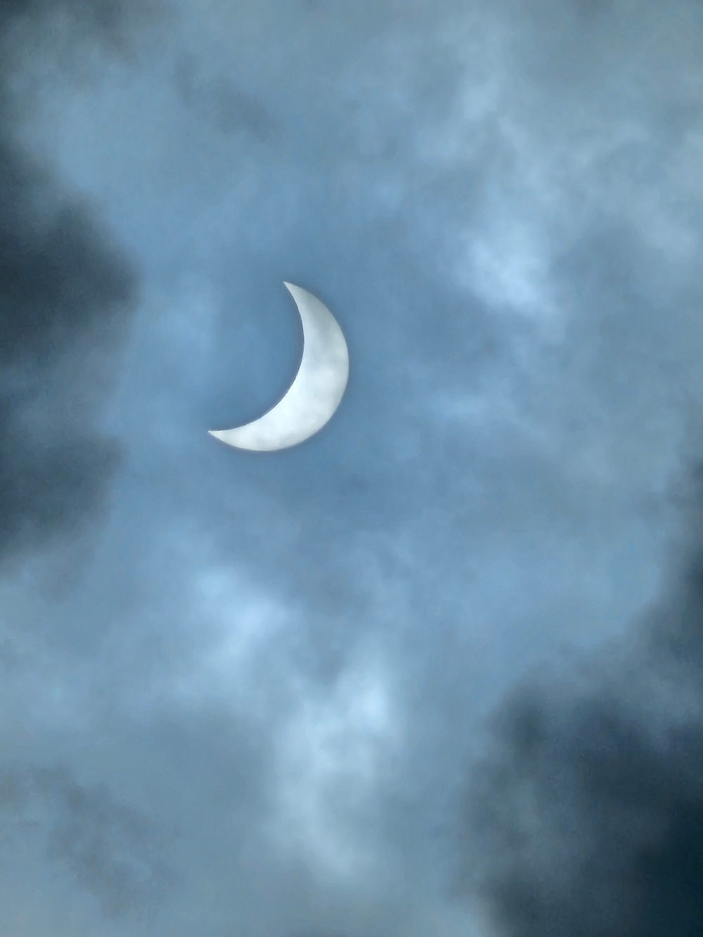 Observing a solar eclipse at Fort McCoy