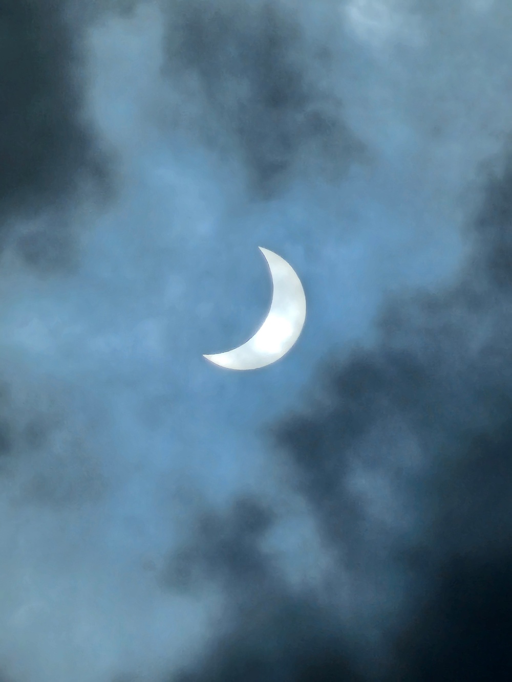 Observing a solar eclipse at Fort McCoy