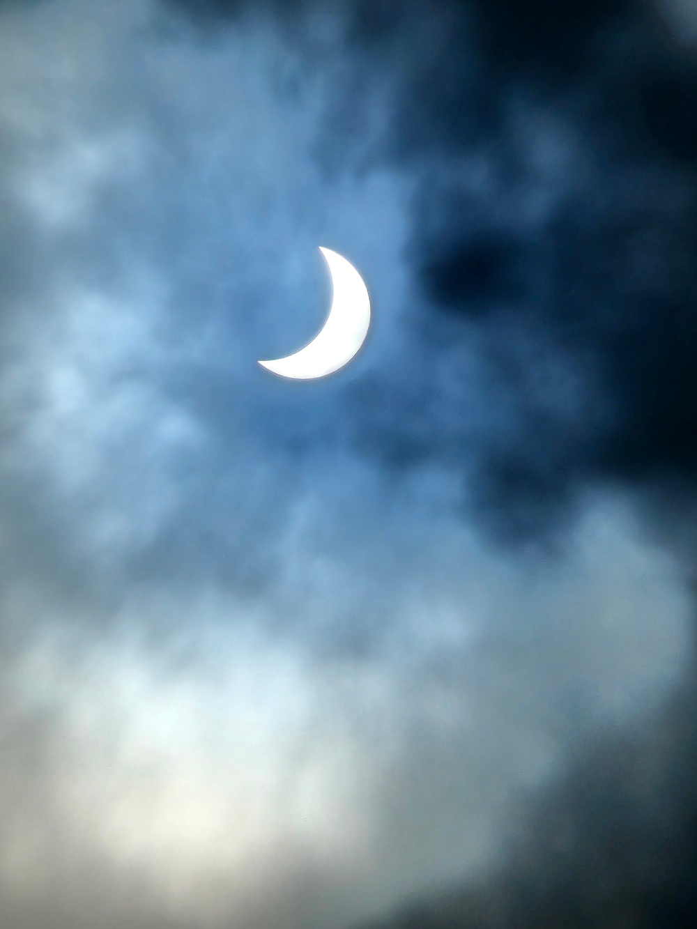 Observing a solar eclipse at Fort McCoy