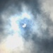 Observing a solar eclipse at Fort McCoy