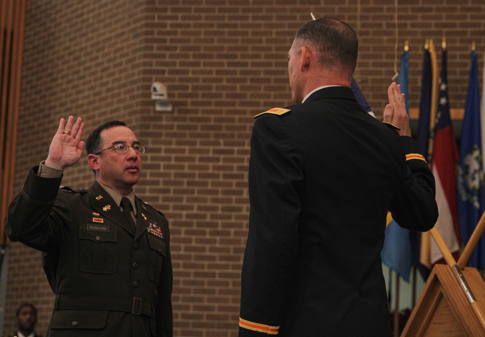 Maj. Brain Baier Promotion Ceremony