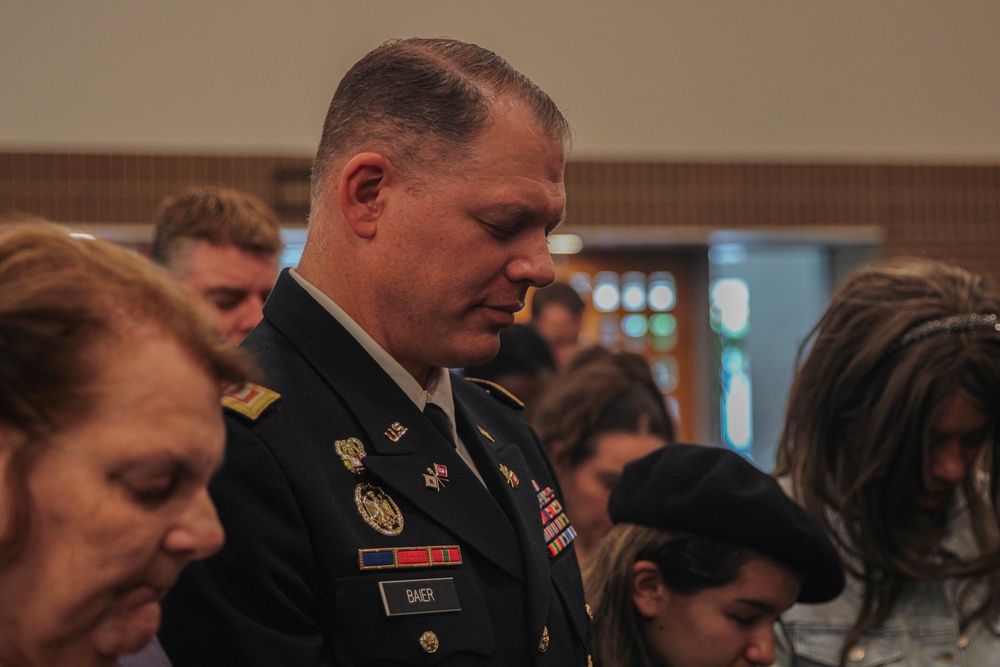 Maj. Brian Baier Promotion Ceremony