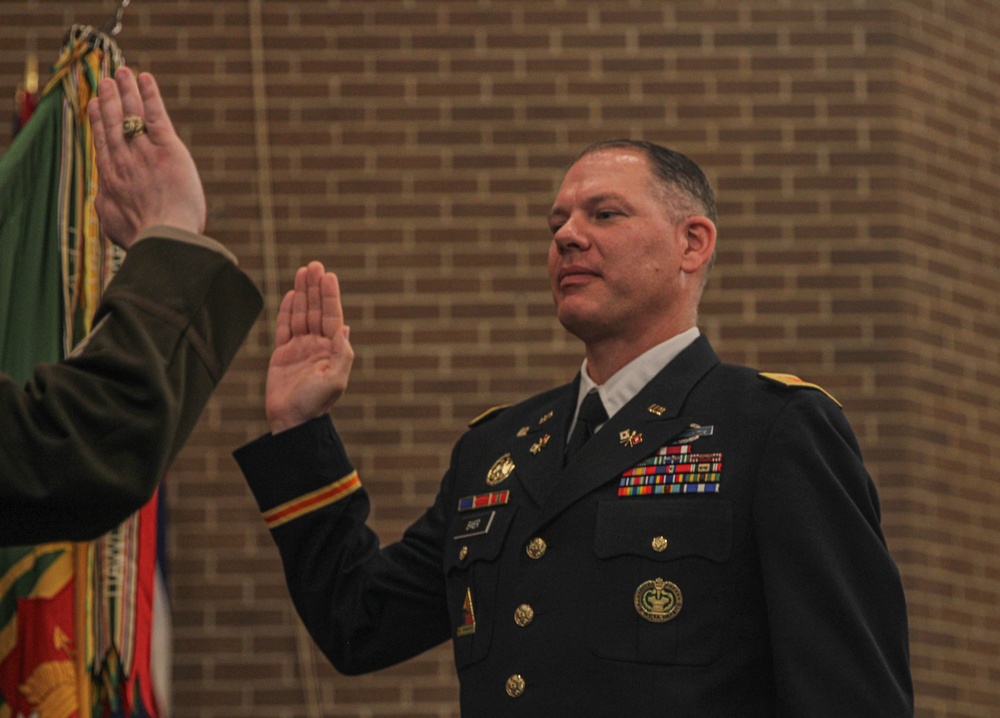 Maj. Brian Baier Promotion Ceremony