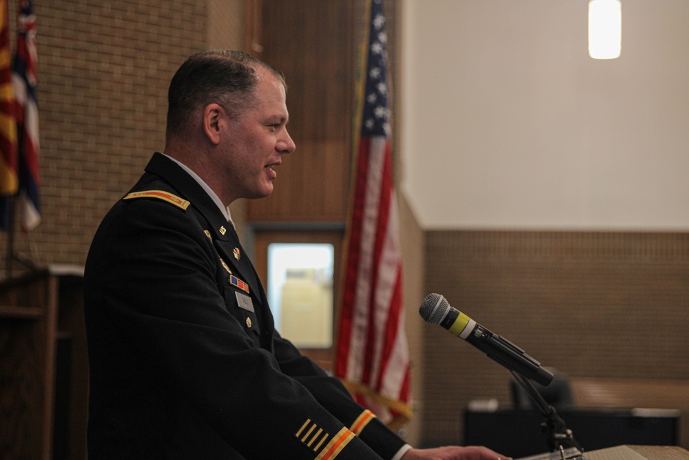 Maj. Brian Baier Promotion Ceremony