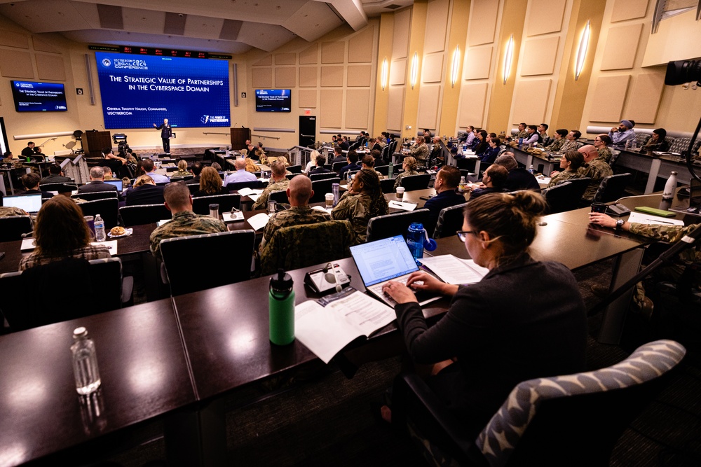 Gen. Timothy Haugh Gives Opening Remarks at U.S. Cyber Command Legal Conference