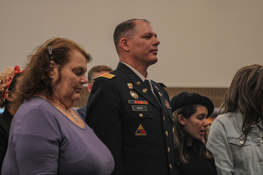 Maj. Brian Baier Promotion Ceremony