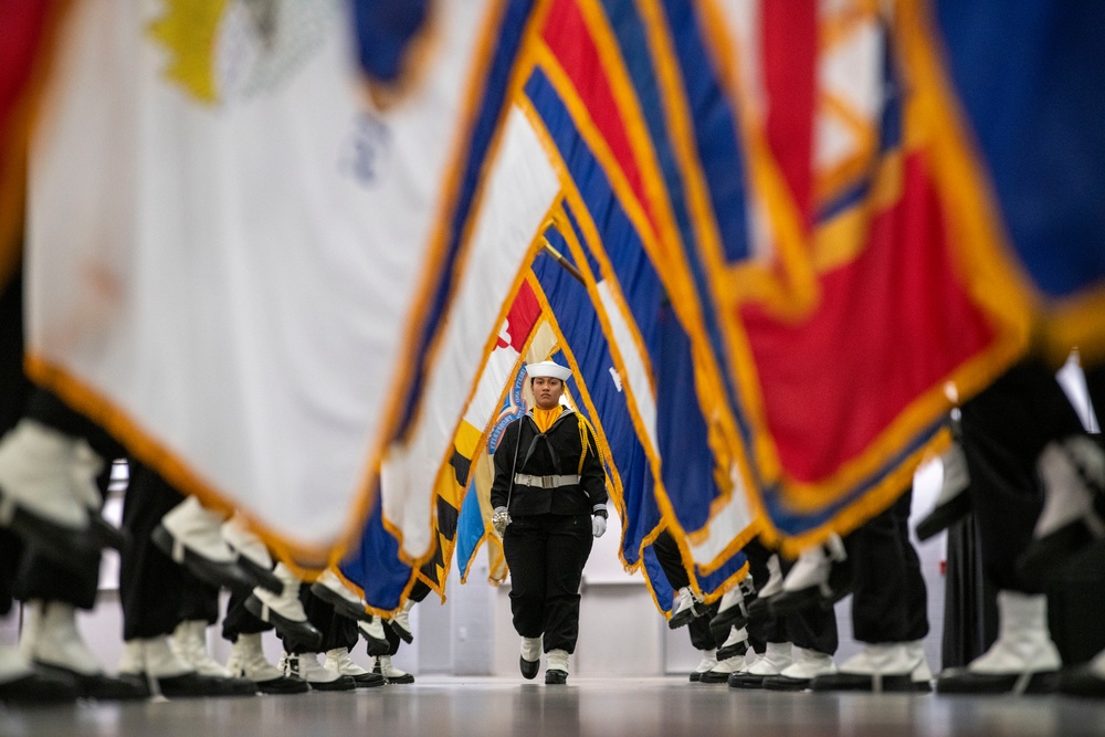 Recruit Training Command Pass in Review