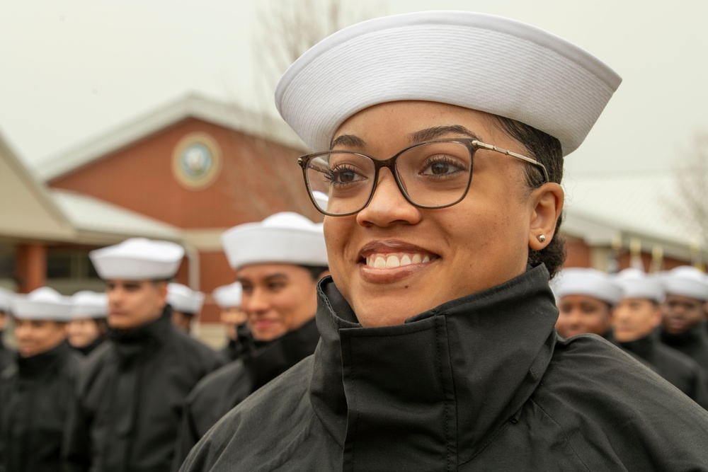 Recruit Training Command Pass in Review