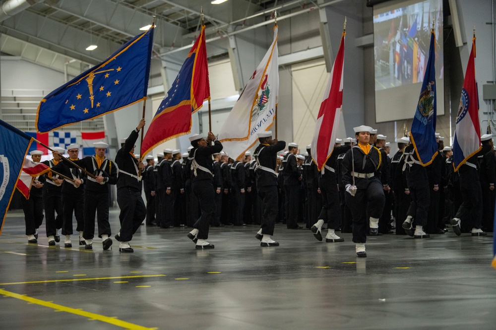 Recruit Training Command Pass in Review