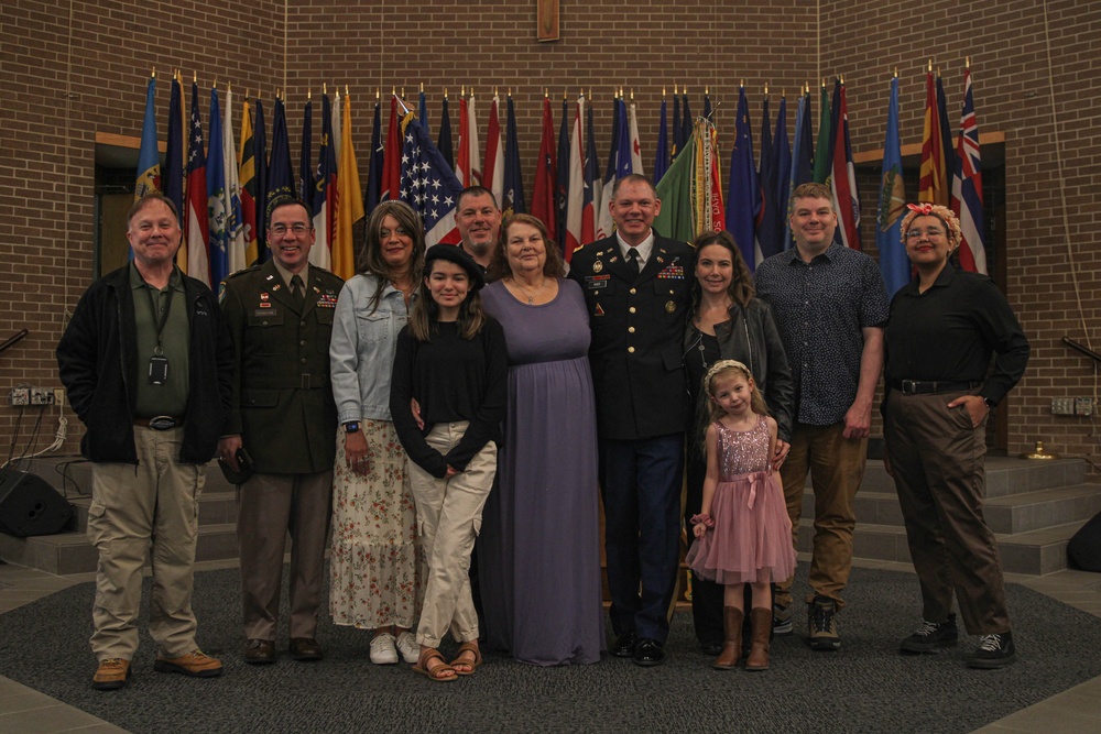 Maj. Brian Baier Promotion Ceremony