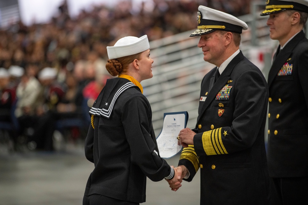 Recruit Training Command Pass-in-Review Award Winners