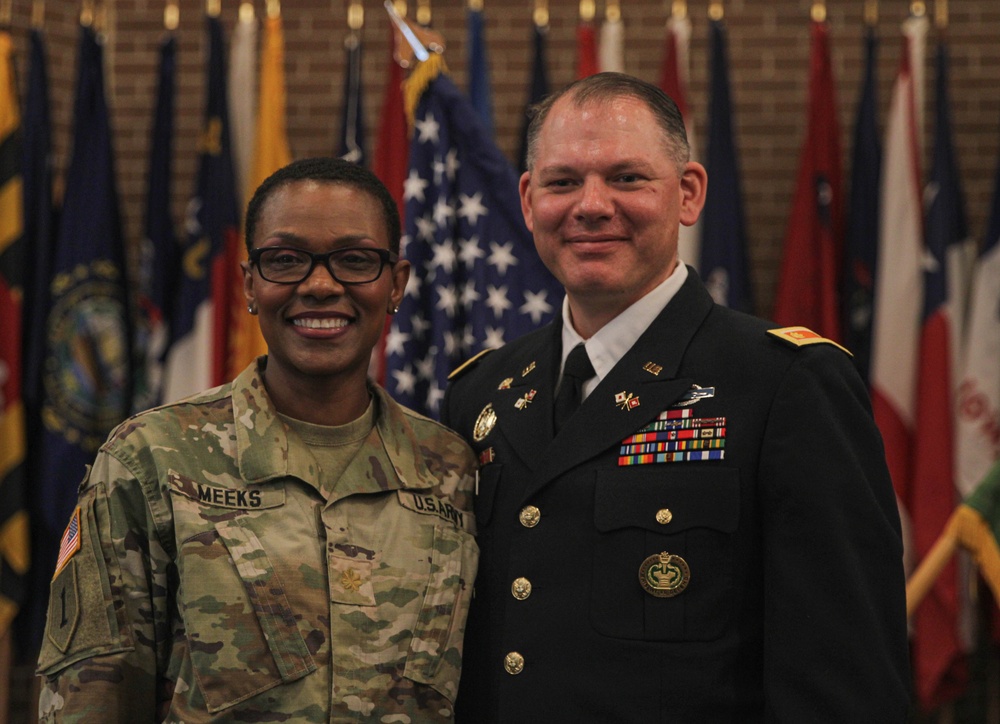 Maj. Brian Baier Promotion Ceremony