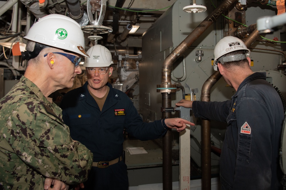 USS Essex In-Port Operations