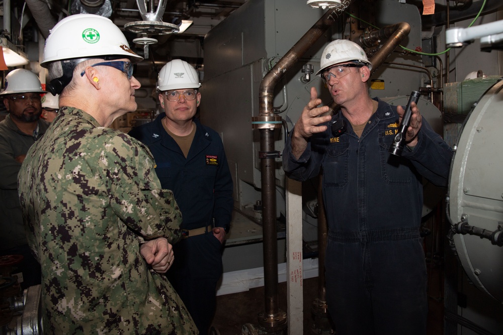 USS Essex In-Port Operations