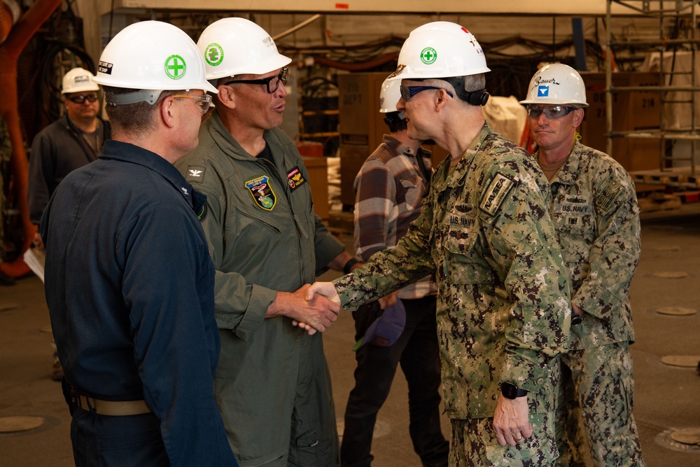 USS Essex In-Port Operations