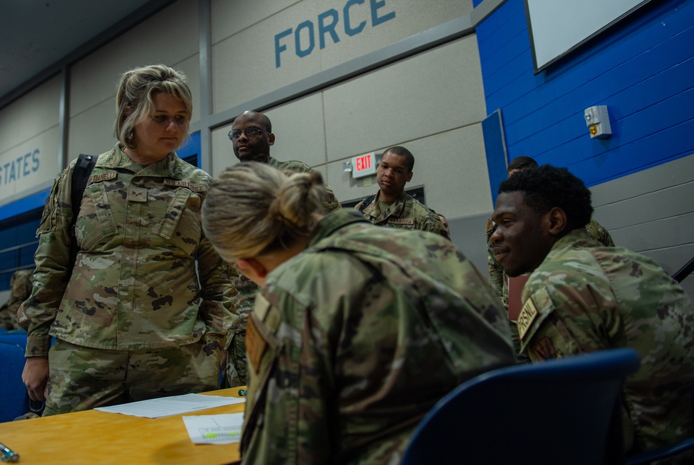Moody Airmen outprocess for Ready Tiger 24-1