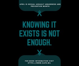 Empowering Change: Observing SAPR Month in the military community