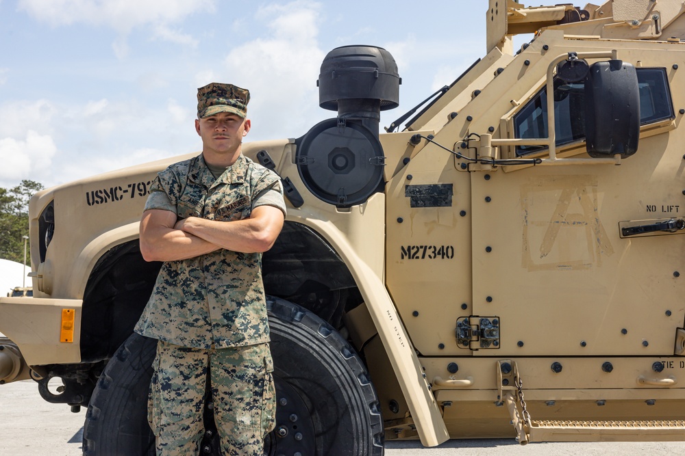 Cpl. Allan Anderson; 2nd Marine Logistics Group Warrior of the Week
