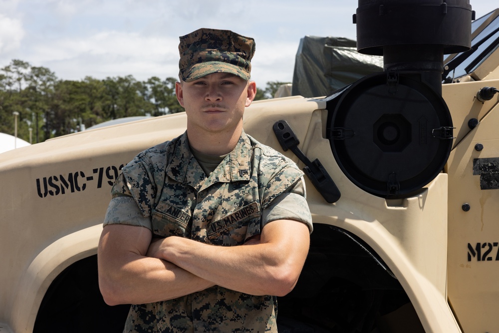 Cpl. Allan Anderson; 2nd Marine Logistics Group Warrior of the Week