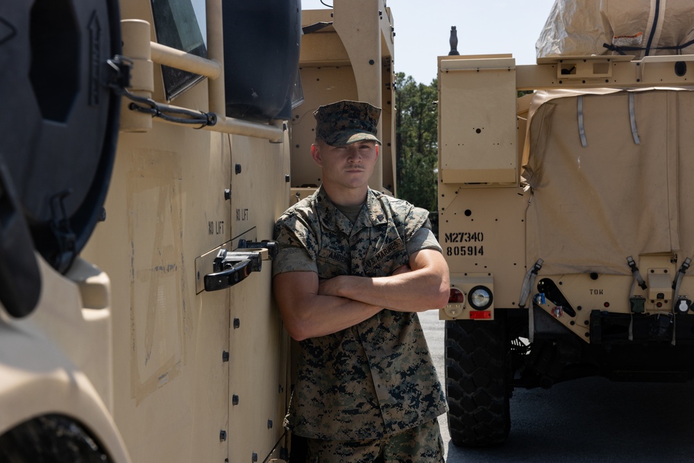 Cpl. Allan Anderson; 2nd Marine Logistics Group Warrior of the Week