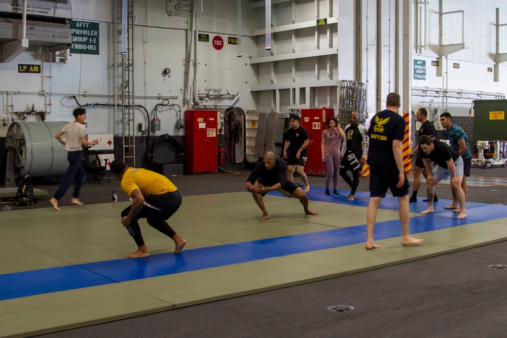 Abraham Lincoln hosts jiu-jitsu classes