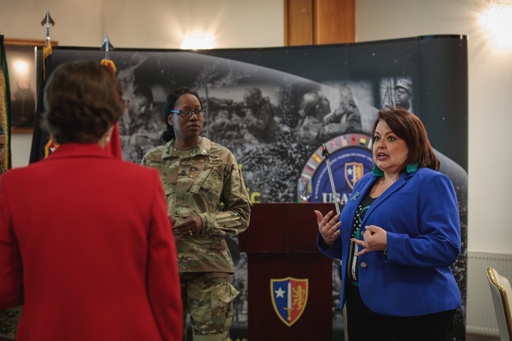 Soldiers and civilians attend SAAPM 2024 events in Europe