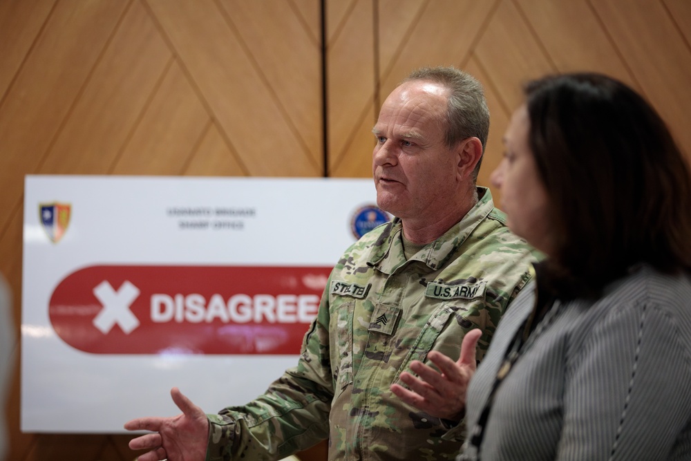 Soldiers and civilians attend SAAPM 2024 events in Europe