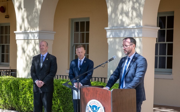 Operation Plaza Spike Press Conference