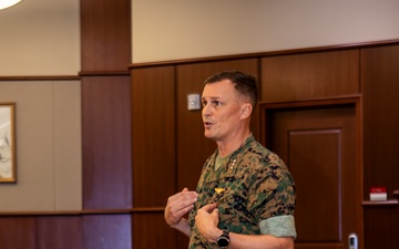 General Anderson Gives Initial Guidance