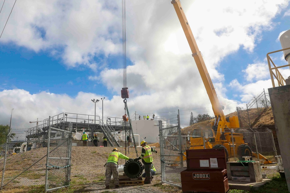 Red Hill Pipe Removal