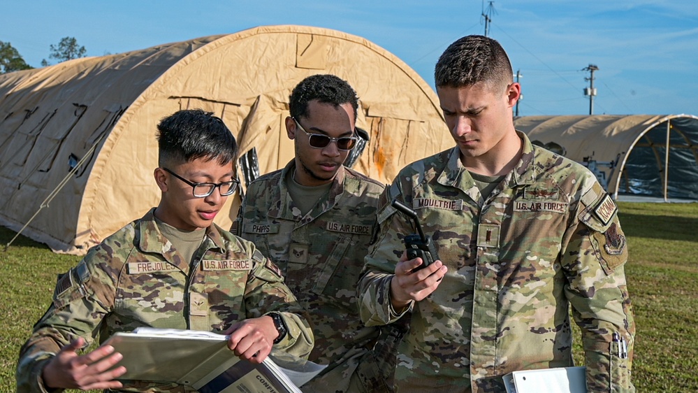 Airmen establish comms during RT 24-1