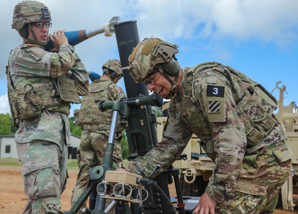 3rd Infantry Division Teams Compete at the 2024 International Best Mortar Competition, Day 4