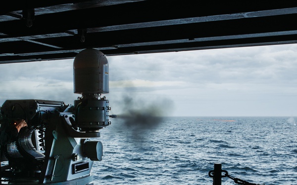 George Washington tests MK-38 during INSURV