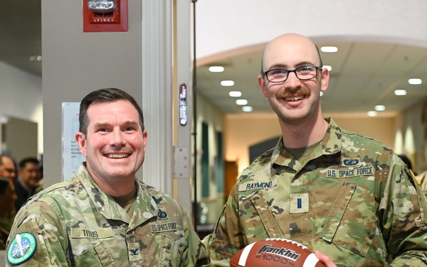 Vandenberg's First Patching Ceremony