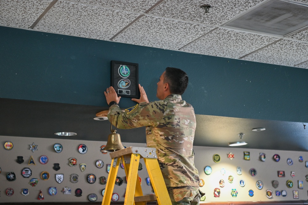 Vandenberg's First Patching Ceremony