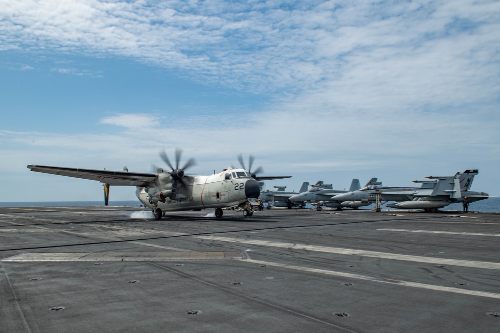 Theodore Roosevelt Carrier Strike Group Trilateral Maritime Exercise