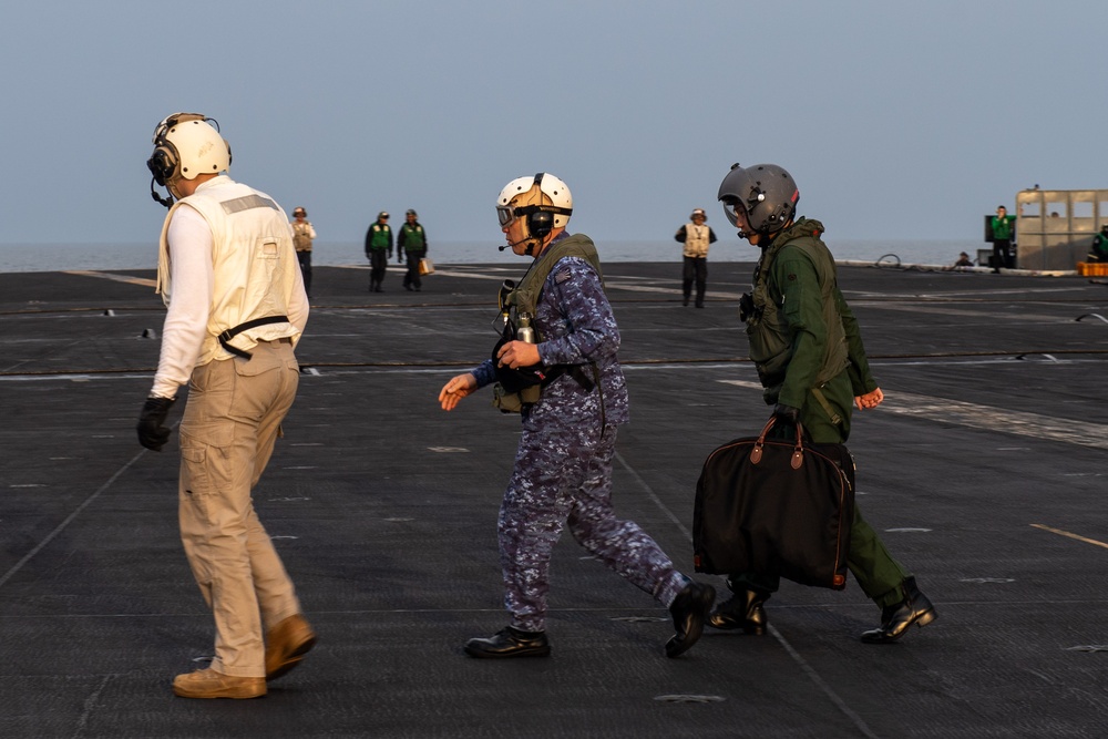 Theodore Roosevelt Carrier Strike Group Trilateral Maritime Exercise