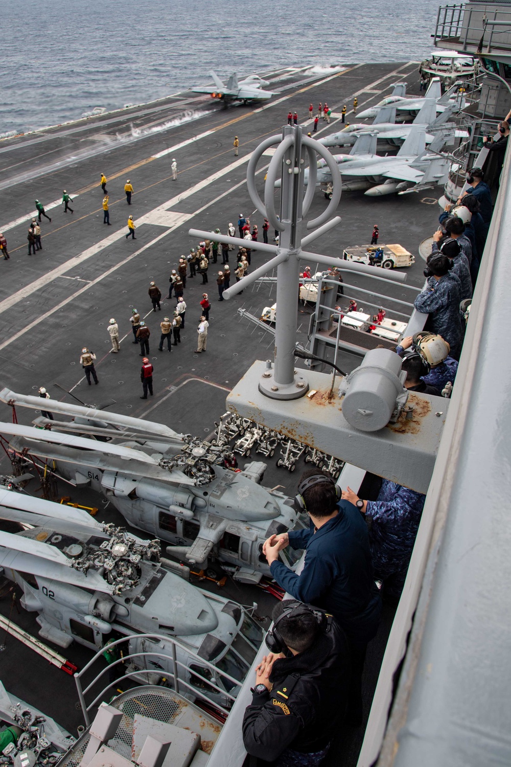 Theodore Roosevelt Carrier Strike Group Trilateral Maritime Exercise